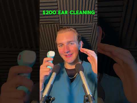 Asmr $2 vs $200 ear cleaning
