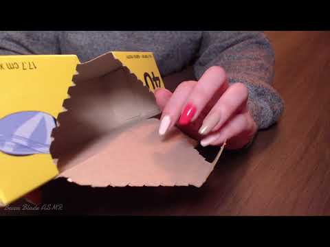 ASMR Fast Tapping on Cardboard!