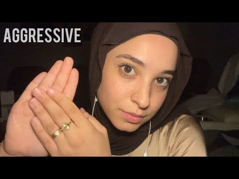 ASMR Fast and Aggressive Hand Sounds & Mouth Sounds For Sleep| No Talking Background ASMR 
