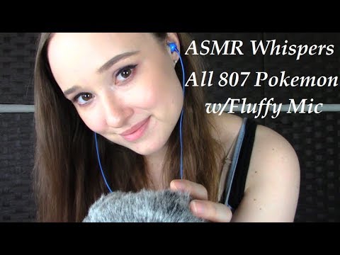 Fluffy Mic & Whispering All 807 Pokemon Names (audible and semi-audible)