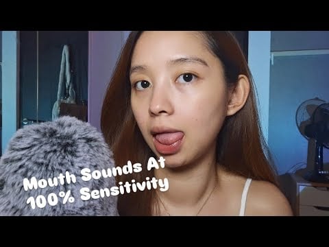 ASMR Mouth Sounds at 100% Sensitivity 👄🎧