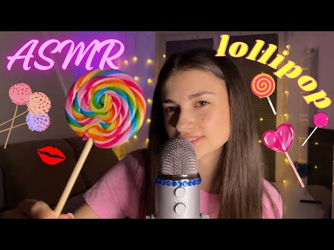 ASMR💤🎙️LOLLIPOP🍭🫶MOUTH SOUNDS for sleep😴👄