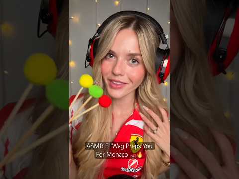 #asmr F1 Wifey x Monaco Gran Prix 🏎️ #f1 #asmrvideo #asmrsounds #ferrari #monacograndprix