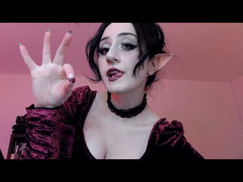ASMR ✞ Suspicious elf girl tests your reactions