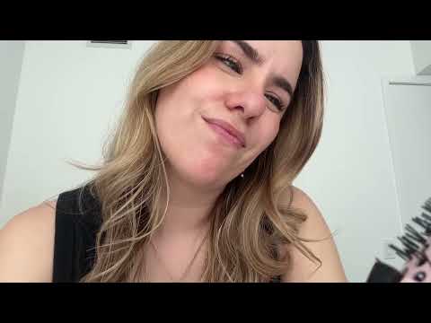ASMR Doing Your Hair and Makeup No Talking 