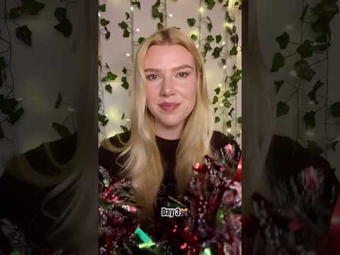 Day 3 of 12 Days of ASMR💚❤️ #asmr #shorts