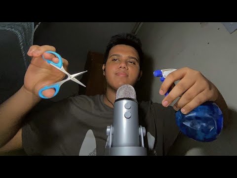 ASMR FAST and AGGRESSIVE HAIRCUT