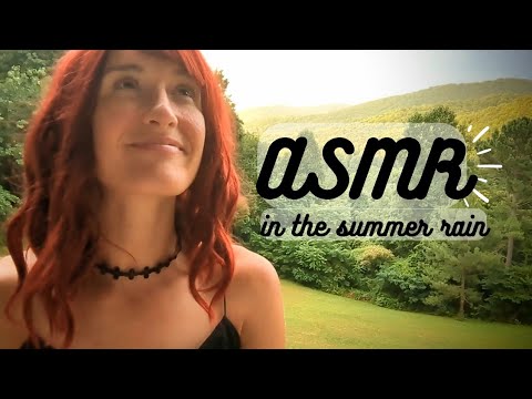 ASMR | lofi asmr in the summer rain 🌧️