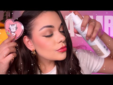 ASMR: a menina que cuida do seu cabelo antes de você dormir 💆🏻‍♀️ (sussurro e atenção pessoal)