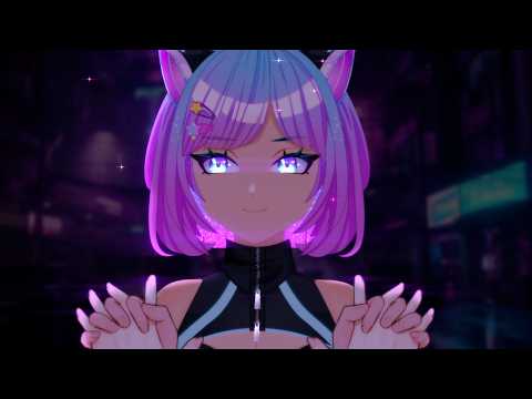ASMR | Robot Cat Girl Tries Not To Squish Your Fingies | Ear to Ear, Mouth Sounds, Whispering