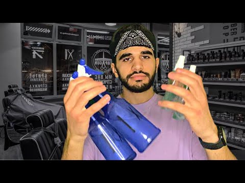 This ASMR Make YOU SLEEP - Ultra Slow ASMR Barbershop Spray Sounds. ASMR Barber Roleplay No Talking