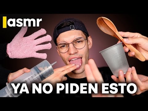 ASMR Español para Dormir 😴 Sonidos que ya NADIE pide: Spit Painting, Guantes y Más
