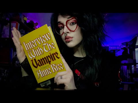 Reading you some of Interview With the Vampire Asmr Pt 1.