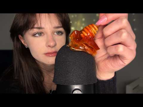 CRISPY Brain Massage with Dried Honey Slime [ASMR] for Tingle Immunity
