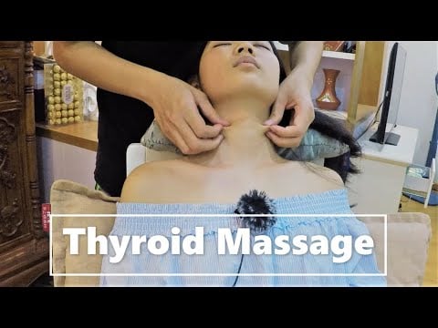 ASMR Thyroid & Neck Massage | ASMR Shoulder Massage