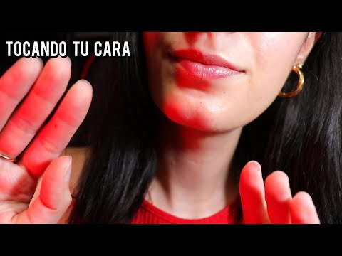 ASMR español PUEDO TOCAR TU CARITA? 🖐🏻🥹