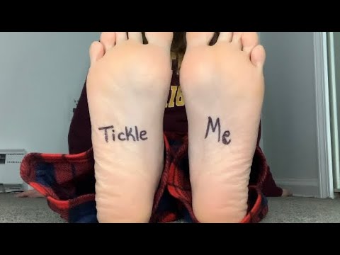 ASMR Feet Tickling/Scratching | Custom Video