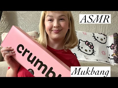 ASMR 💕 Crumbl Cookies Mukbang 🍪 (lofi, eating sounds)