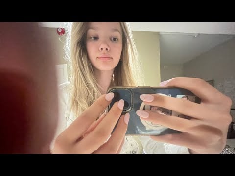 ASMR room tour!!🤗 random tapping, scratching and more!!💗