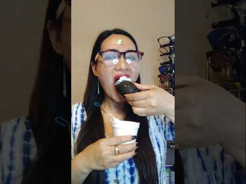ONE TIME BITE CREAMY AVOCADO #shortsfeed #everyone #food #challenge #funnyvideo