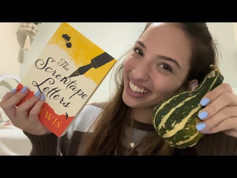 ASMR mini fall shopping haul 🍁🌽📚