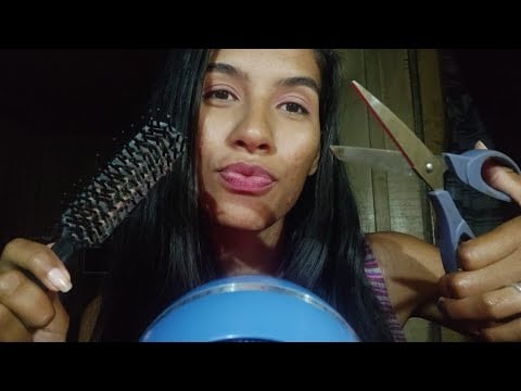 ASMR " CORTE MASCULINO / vídeo para dar sono 😴