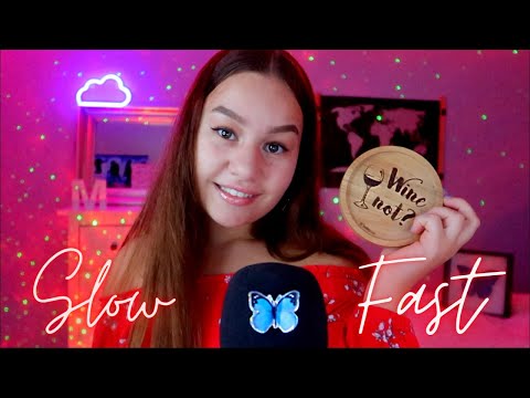 [ASMR] SLOW vs. FAST ❤️ | german/deutsch | ASMR Marlife