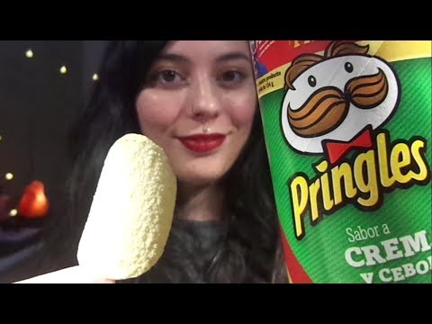 ASMR#Crunchy sounds | Comiendo PRINGLES