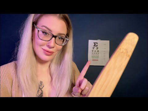 ASMR 1, or 2? 3, or 4? Eye Examination for Tired Eyes