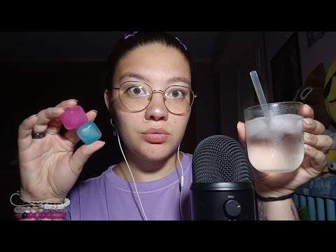 CALDO E INSONNIA? CI PENSO IO🧊😴💜 | ASMR ITA