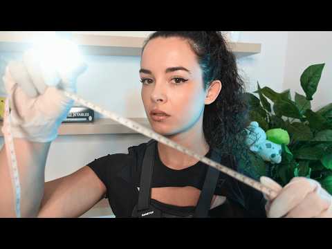 ASMR - L'experte de la police scientifique analyse ton visage | soft spoken, prise de mesures