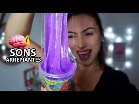 ASMR SONS DE SLIME: MUITO SATISFATÓRIO E GOSMENTO 🍬