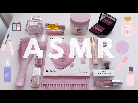 Barbie asmr Барби АСМР косметика, розовые триггеры - ASMR Beauty Products & Pink Triggers