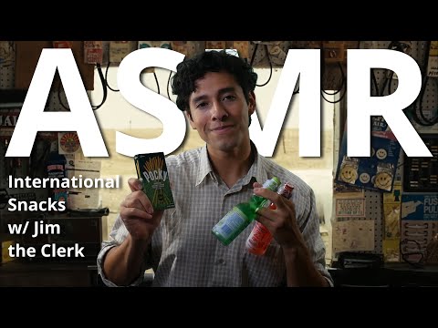 Kind Store Clerk Shares International Snacks with You (Calming ASMR)