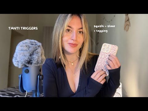 PROVO L’ASMR 💤slime, squishi, tapping, pop-it (asmr ita)