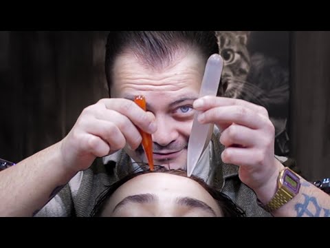 ASMR | White Pen And Red Pen Focused Asmr Massage (Asmr For Sleep)