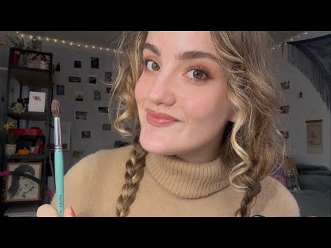 ✨you need to watch this video✨ i do your makeup & we discuss confidence (ASMR + Affirmations grwm)