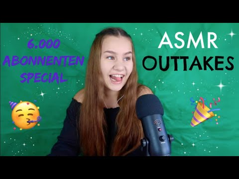 [NO ASMR] 6.000 ABONNENTEN SPECIAL🥳🎉 | OUTTAKES | ASMR Marlife