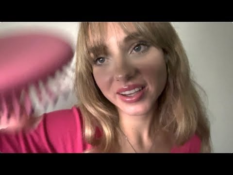 lofi brushing your hair while its raining ASMR🎀