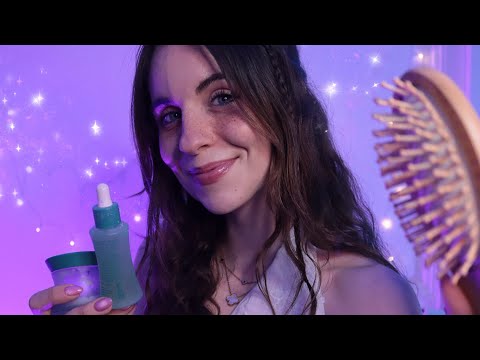 ASMR - Examen du Cuir Chevelu relaxant : massage et soins 💆🏻‍♀️🪮✨