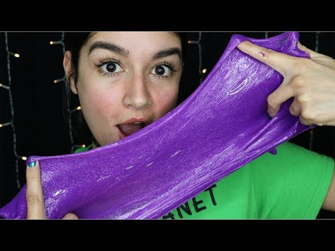 ASMR Satisfying Slime Sounds || Crunchy, Poking, Stretching, Pressing ♡