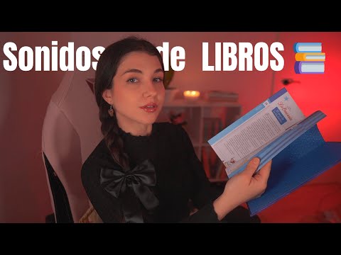 ASMR Sonidos con Libros 📚 | Pasando Páginas, Tapping y Susurros de Historias para Dormir