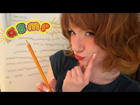 asmr vocabulary test 🧠✏️ testing your knowledge to relax your brain