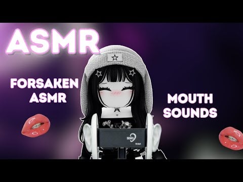 Roblox ASMR ~ 💤 1 HOUR Forsaken + MOUTH SOUNDS and MIC BRUSHING 💤