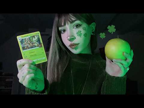 ASMR Using Only Green Trigger Items | Tapping, Scratching, Whispering