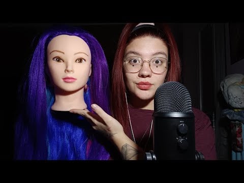 MASSAGGIO ALLA TESTA + HAIR BRUSHING (Coccole & Scratching) 😴😍💜 | ASMR ITA