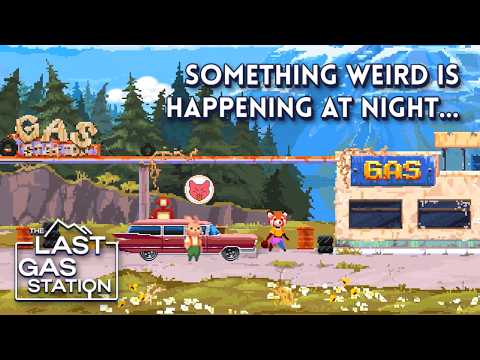ASMR ⛽ Gas Station Simulator with a CREEPY TWIST 😵‍💫 The Last Gas Station