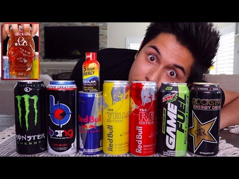 ASMR on Every Energy Drink! | HYPER TINGLES! (pray for me)