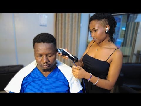 I Asked for a Haircut… But She Went ALL OUT! 🔥 ASMR Full Service