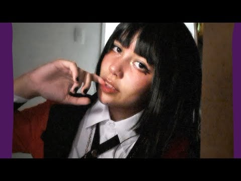 ASMR - yumeko jabami te desafia... a dormir 🎰💤